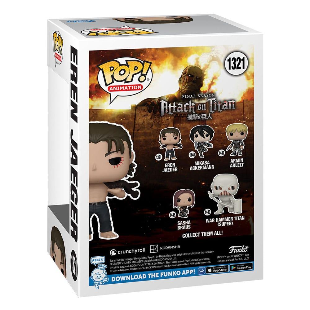 Funko Pop Attack on Titan Animation Vinyl Figure Eren