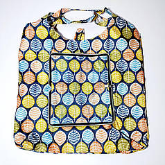 Екосумка з кишенею складається в гаманець забарвлення мікс