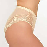 Трусики жіночі Acousma 6529 з мереживом чорні, білі, бєж 1 шт Розміри M L XL XXL, фото 10