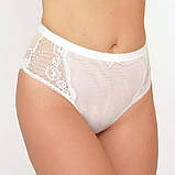 Трусики жіночі Acousma 6529 з мереживом чорні, білі, бєж 1 шт Розміри M L XL XXL, фото 5