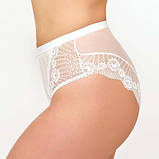 Трусики жіночі Acousma 6529 з мереживом чорні, білі, бєж 1 шт Розміри M L XL XXL, фото 7