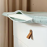 Матрацик на сповивальний столик м'ята, фото 4