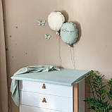 Матрацик на сповивальний столик м'ята, фото 6