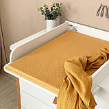 Матрацик на сповивальний столик гірчиця, фото 4