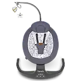 Шезлонг-гойдалка Lionelo RALF GREY WHITE, фото 2