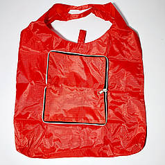 Екосумка з кишенею складається в гаманець забарвлення мікс