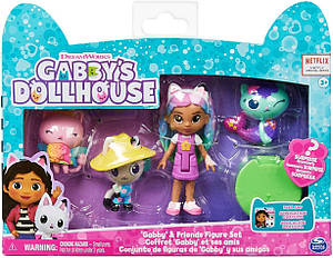 Набір фігурок «Райдуга Габбі та друзі» "Кукальний будиночок Габбі" Gabby's Dollhouse Gabby and Friends