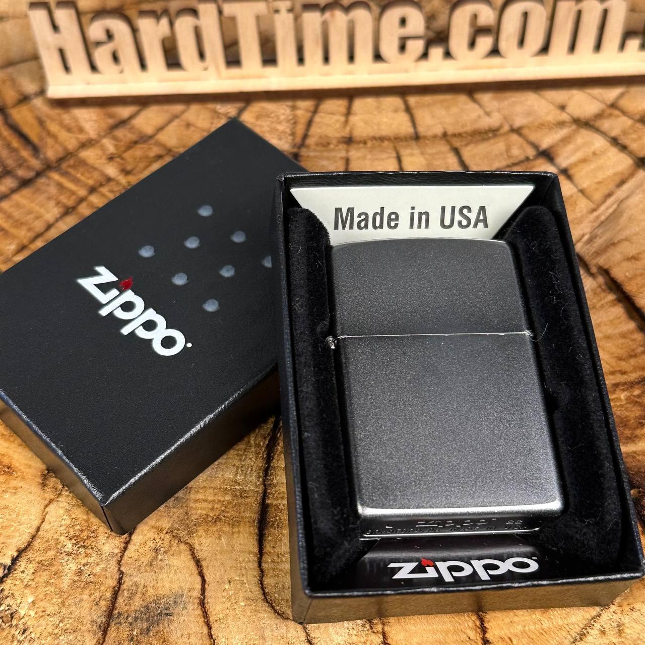 Зажигалка бензиновая Zippo REG SATIN CHROME 205 - фото 6 - id-p2024063088