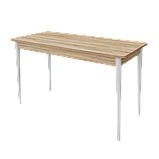 Стіл Неман МОНО 1180х580 Дуб сонома/Білий, фото 2