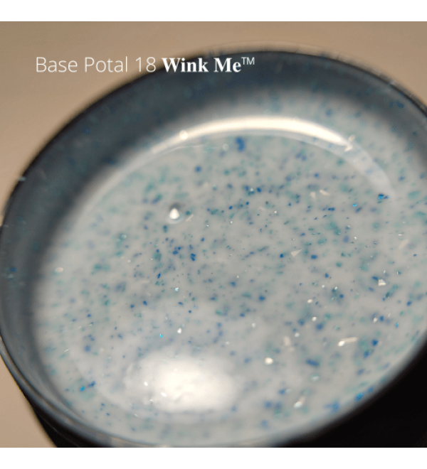 База для гель-лаку комуфлююча POTAL Wink Me 15 ml №18 (З пензлем)