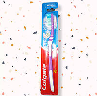 Зубна щітка Colgate середньої жорсткості "Extra Clean"фіолетова