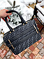 Жіноча сумка Fendi 27*15*12см, чорна 931486, фото 2