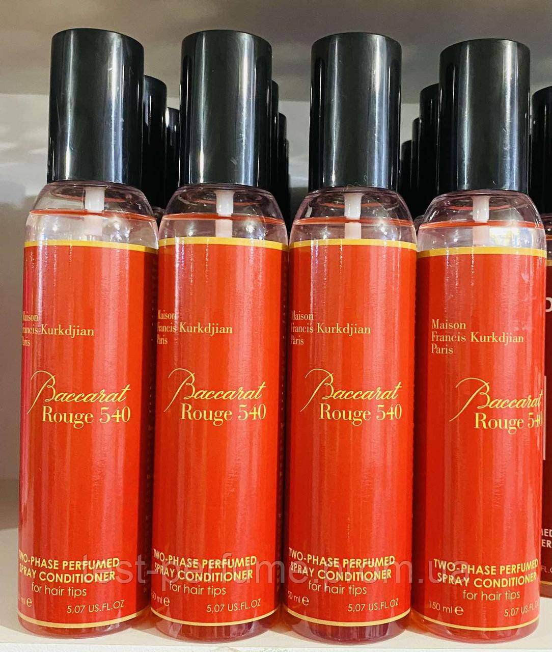 Двофазний парфумований спрей-кондиціонер для кінчиків волосся Baccarat Rouge 540 150ml