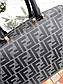 Жіноча сумка Fendi 27*15*12см, чорна 931486, фото 5