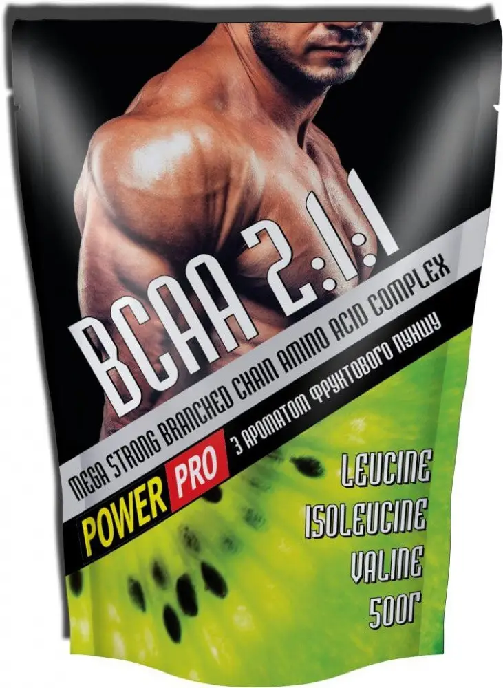 Амінокислоти Mega Strong BCAA 2:1:1 Power Pro 500 g