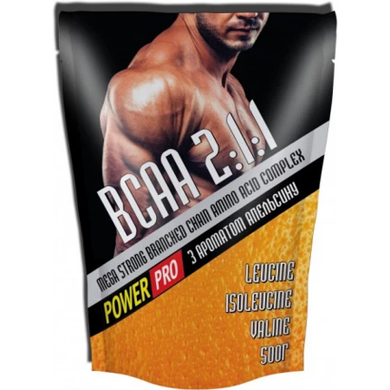 Амінокислоти Mega Strong BCAA 2:1:1 Power Pro 500 g, фото 2