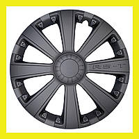 Колпаки на колеса r13 RST графит колесные авто колпаки на диски радиус 13 декоративные автомобильные (4 шт) DL