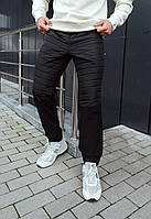 Утепленные мужские спортивные штаны Staff для мужчины ap black Денвер Утеплені чоловічі спортивні штани Staff