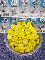 Печенье макаронс "Капля" желтые 10грамМ 1.5-2см (до 10пар)