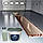 Епоксидна зносостійка самовирівнювальна підлога для будки вантажного автомобіля  Plastall™ 4.8 кг Сірий колір, фото 6