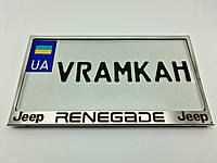 Номерная рамка для авто Jeep Renegade, рамка под американский номер