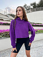 Худі FitRun Hoodie Midi "Violet", Розмір: XL фіолетовий