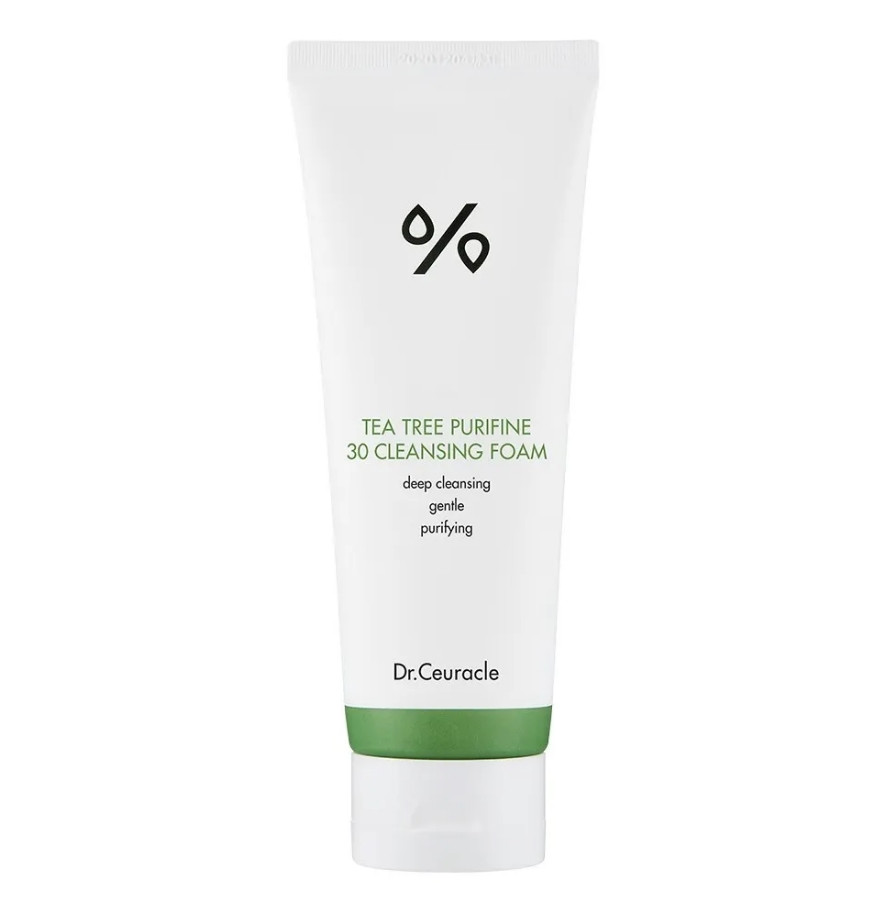 Гель-пінка для вмивання з чайним деревом Dr.Ceuracle Teatree Purifine 30 Cleansing Foam 150 мл