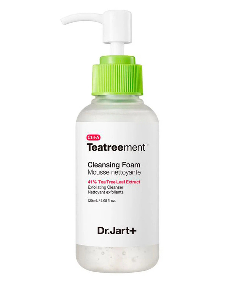 Лікувальна гель-пінка з чайним деревом Dr.Jart+ Ctrl-A Teatreement Cleansing Foam 120 мл