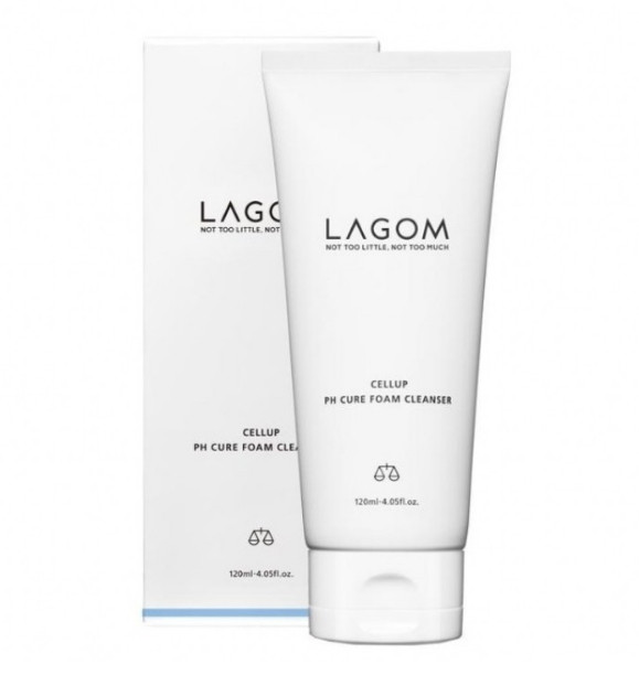 Пінка для чутливої шкіри Lagom Cellup Ph Cure Foam Cleanser 120 мл