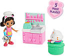 Кухонний набір «Обід і Мунк» з 2 фігурками "Кукальний будиночок Габбі" Gabby's Dollhouse Lunch and Munch Kitchen, фото 3
