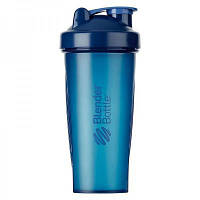 Шейкер спортивный BlenderBottle Classic 820ml Navy ORIGINAL (Classic 28oz Navy) - Топ Продаж!