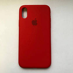 Чохол Silicone Case для Apple iPhone X, XS Red