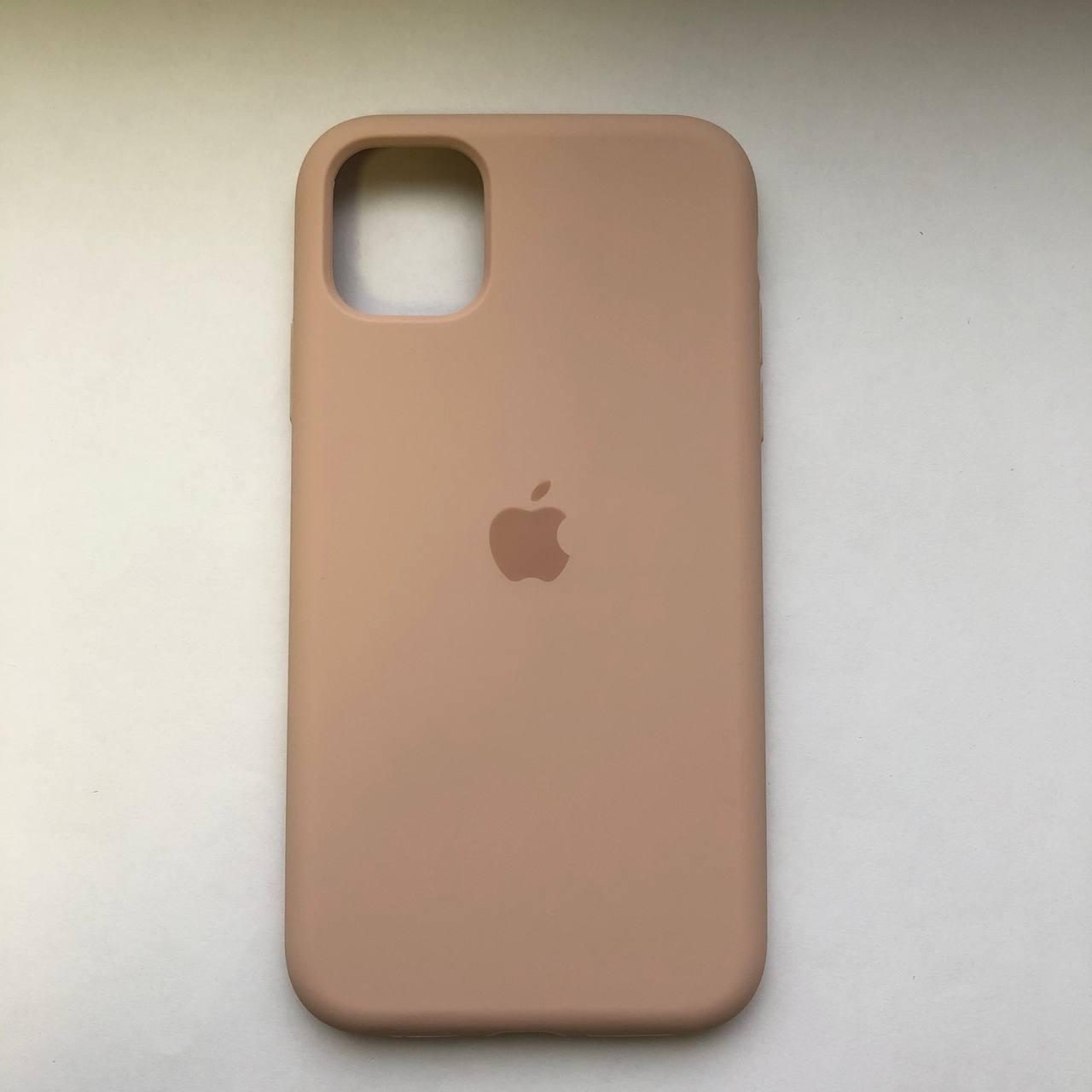 Чохол Silicone Case для Apple iPhone 11 Pink Sand