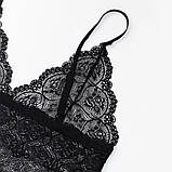 Комплект жіночий атласний 4в1 – халат, топ, шорти, трусики, подарунковий набір, фото 9