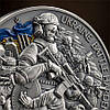 Срібна монета "Україна. Загартована в боях" Ukraine. Battle Hardened, фото 6