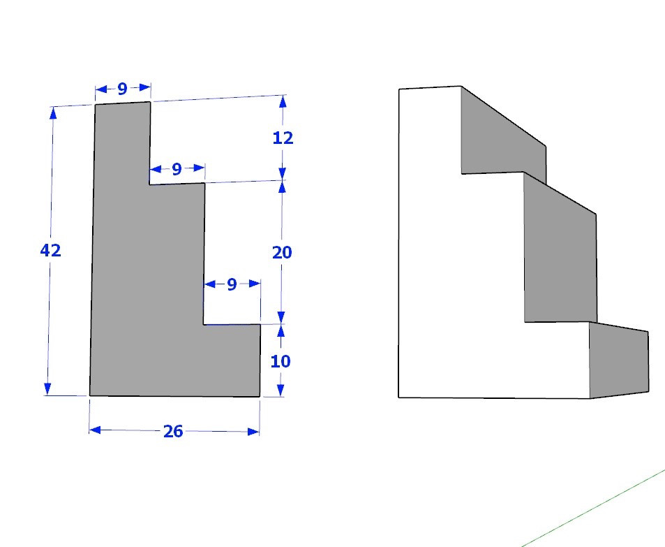Гіпсовий молдинг 27