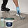 Епоксидна зносостійка самовирівнювальна підлога Plastall™ для ремонту підлоги будки вантажного автомобіля 10 кг Сірий, фото 6