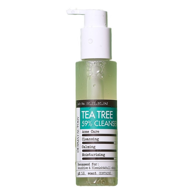 Очисний гель для проблемної шкіри Derma Factory Tea Tree 59% Cleanser 150 мл