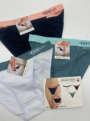 Жіночі трусики однотонні сліпи Ghlain Klain G7921