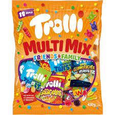 Цукерки желейні Trolli Multi Mix Friends & Family 430г