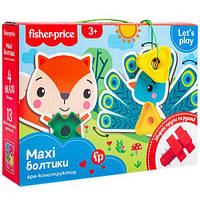 Гра-конструктор "Fisher-Price. Maxi-болтики" VT2905-23 (укр) [tsi227504-ТSІ]