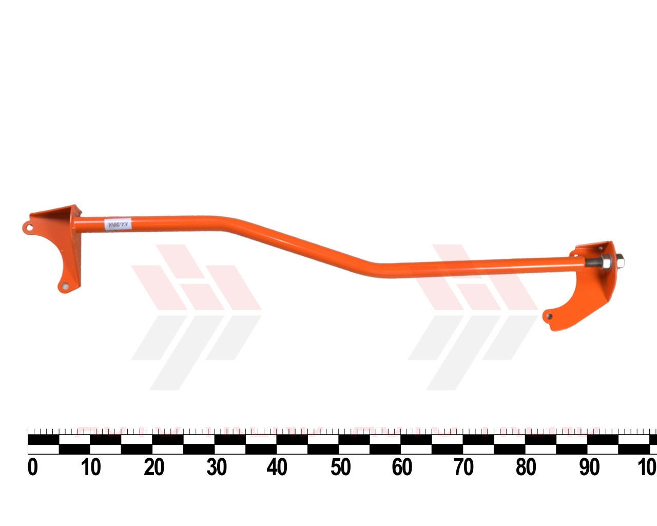 Растяжка ВАЗ 1118, 1117, 1119 Калина стоек передних разборная, регулируемая (производство г.Харьков), фото 1