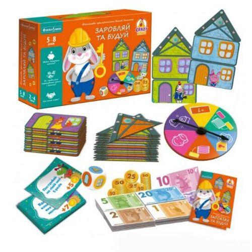 Гра настільна Vladi Toys економічна. Заробляй та будуй VT2312-04 (укр) [tsi227503-TSI], фото 1