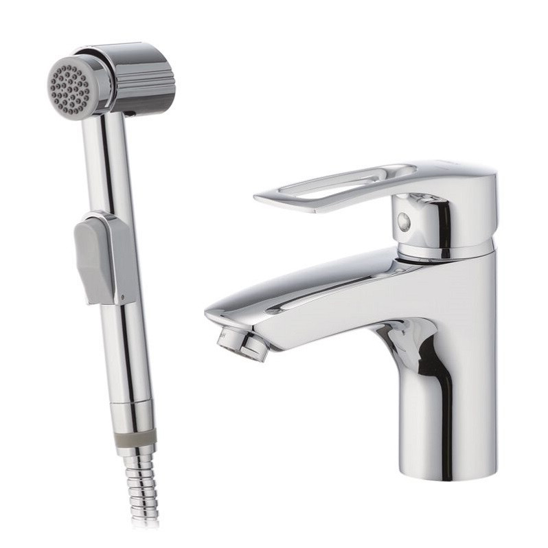 Змішувач для умивальника з лійкою Haiba Germes 001 (SH)