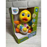 Розвивальна іграшка Качечка Радісна Утя 7446/808 Limo Toy