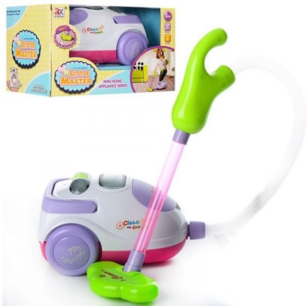 Пилосос 6949A (48 шт.) 17-13-10 см, шланг 60 см, світло, пінопласт.кульки, на бат-ку, у кор-ку, 25-15-15 см