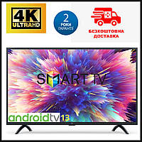 Smart Телевизор Samsung 32' ULTRA HD, 4K LЕD Самсунг Смарт тв 32 дюйма T2, WIFI Гарантия Андроид 13