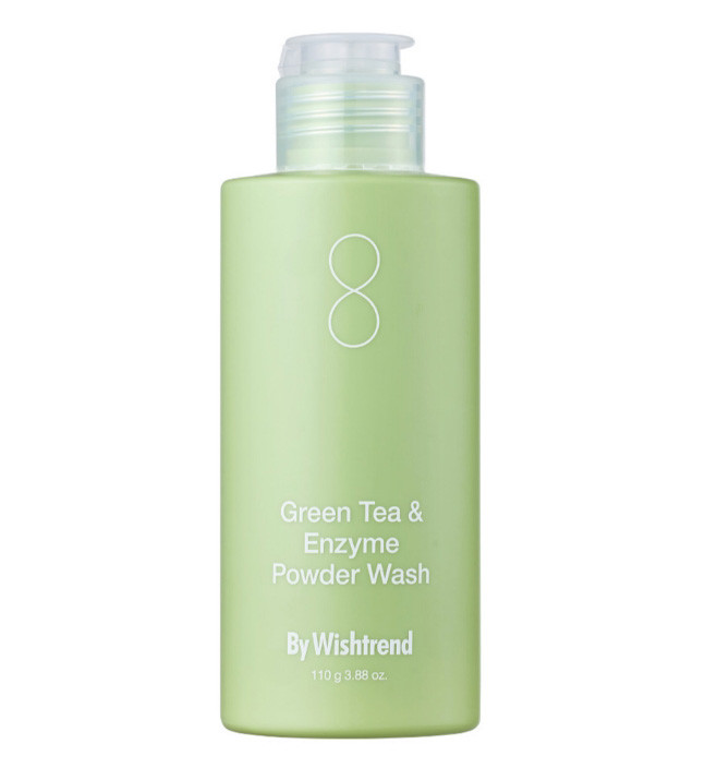 Ензимна пудра з матчею By Wishtrend Green Tea&Enzyme Powder Wash 110 г, фото 1