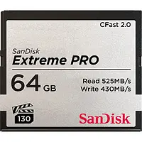 Карта памяти SanDisk 64GB Extreme Pro CFast 2.0 (SDCFSP-064G-G46D)