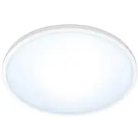 Потолочный светильник WiZ SuperSlim Ceiling 16W 2700-6500K Wi-Fi белый (929002685101)